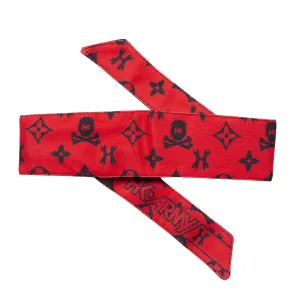 HK Army Headband - Monogram Red / Black