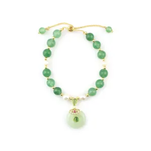 Jade Lucky Charm Bracelet