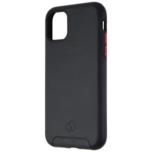 Nimbus9 Cirrus 2 Series Hard Case for Apple iPhone 11 - Black / Red Buttons