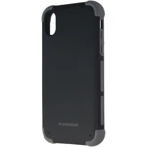 PureGear DualTek Series Case for Apple iPhone XR - Black / Gray