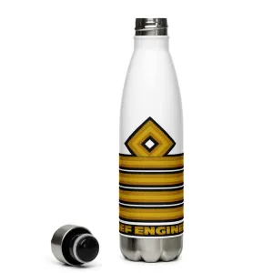 Stainless Steel Water Bottle CHIEF ENGINEER