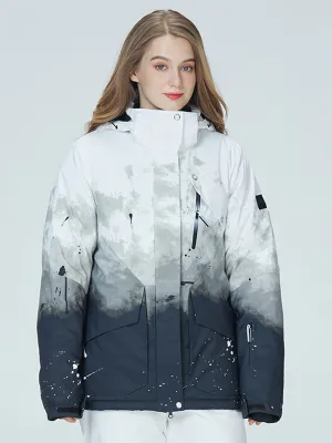 Windproof Women Insulated Ski Jacket