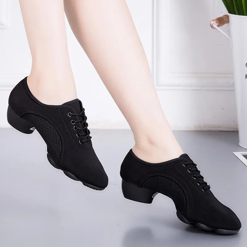 Women's Leatherette 3cm Heels Teaching & Practice Shoes Ballroom Dance Shoes